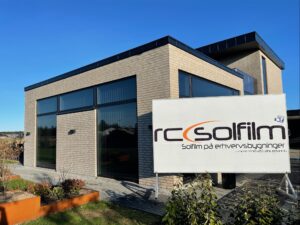 Solfilm til bygninger Black serie
